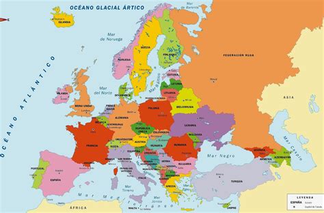 Historia Y Geografía Continentes Europa