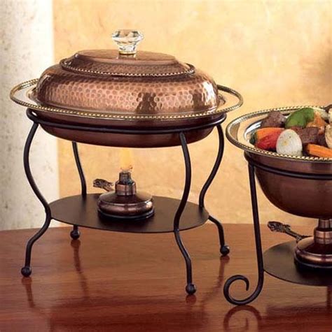 Enameled Aluminum Cookware Copper Chafing Dishes Indian Ruffoni Copper Cookware Set Ebay