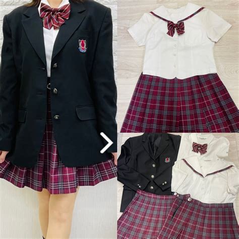 制服市場 愛知県 犬山南高校フルセット 大きいサイズ 超貴重人気制服