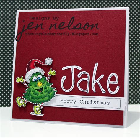 A passionate spouse and classy environments. Cards for men: Challenge 23 - It's Nearly Christmas