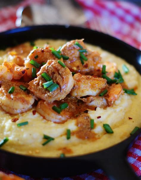 smoked gouda cheese grits and bbq shrimp southern discourse