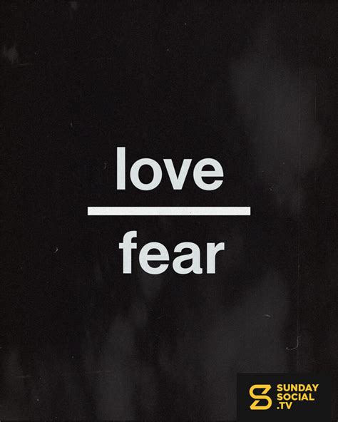 Love Over Fear Sunday Social