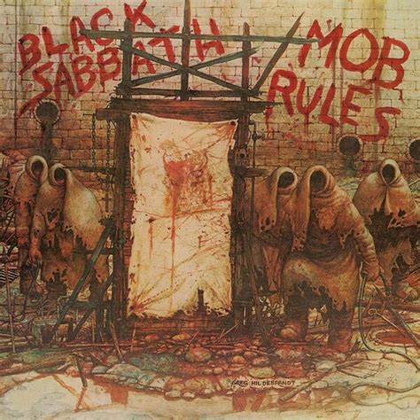 Black Sabbath Mob Rules Lp Deluxe Edition Heavy Metal Hard Rock Levyikkuna