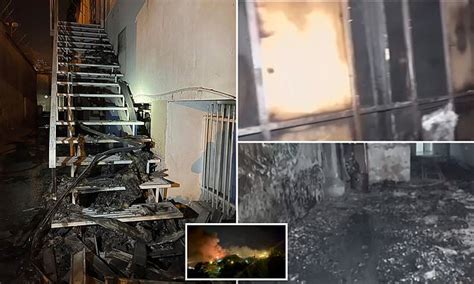 Footage Shows Aftermath Of Blaze At Iran S Hell Hole Evin Prison