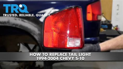 How To Replace Tail Light 1994 2004 Chevy S 10 1a Auto