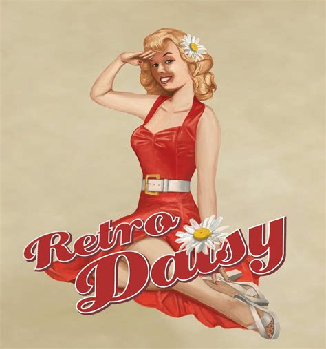 Retro Daisy Vintage