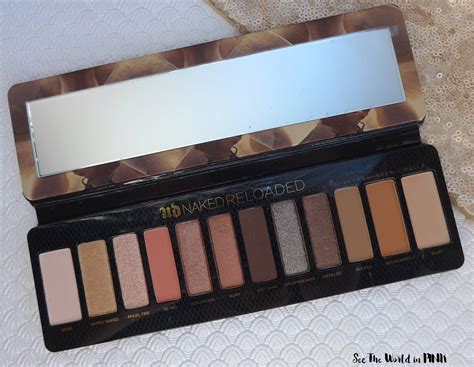 Urban Decay Naked Reloaded Palette Swatches Look And Thoughts See The World In Pink