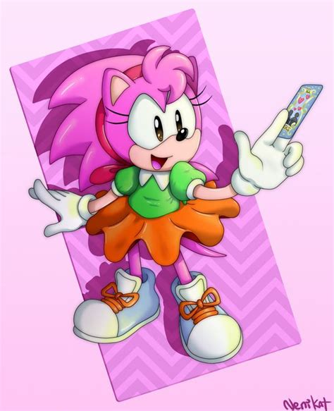 Amy Rose Sonic The Hedgehog Cream Sonic Sonic And Knuckles Sonic
