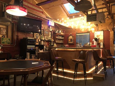 Man cave ideas for the football fan. Man-cave turned out pretty nice. : mancave