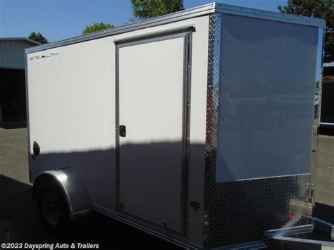 6x10 Cargo Trailer For Sale New Stealth 6x10 All Aluminum Enclosed
