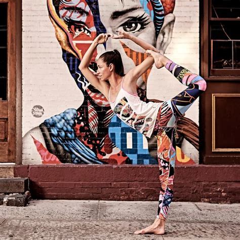Graffiti-Inspired Active Apparel : clothing for yoga