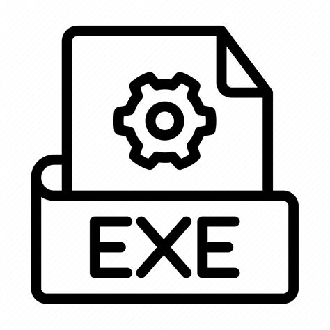 Exe Extension Format Type Executable Program Execute Icon