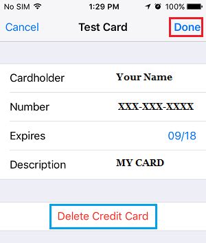 Launch the settings app on your iphone or ipad that contains the apple pay card you need to delete. How to Remove Credit Card Information From iPhone