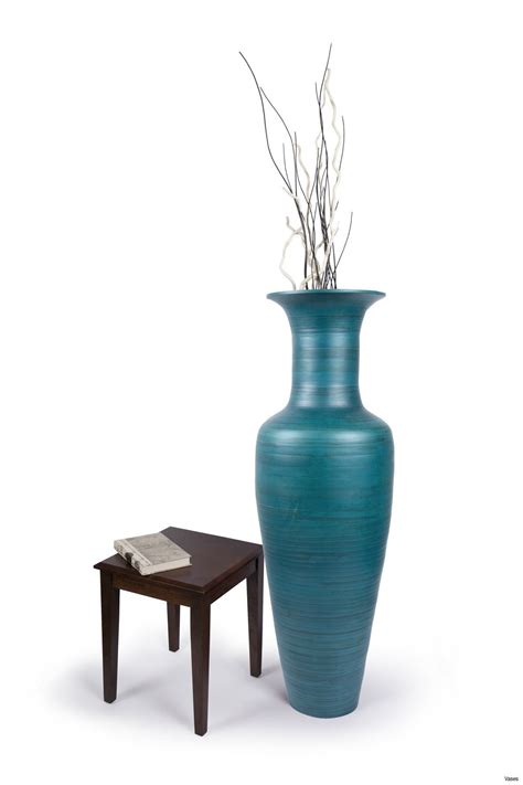 Inspirational Tall Turquoise Floor Vase Hadir