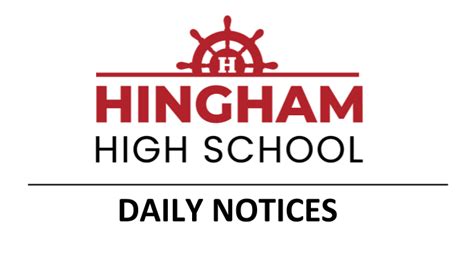 News Hingham High School