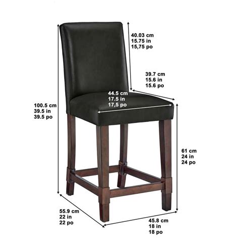 Explore a wide range of the best parson chair on aliexpress to find one that suits you! Home Meridian Parsons 2 in 1 Leather Bar Stool | Costco UK