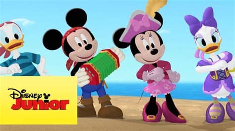 Set libro para colorear con crayones la casa de mickey mouse. Canción Pirata | La casa de Mickey Mouse - YouTube