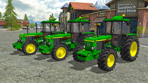 Fs17 John Deere 3x50 Series Fs 17 Tractors Mod Download
