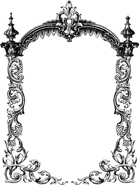 Borders and frames frames 200 victorian fretwork designs: Пин на доске frames اطارات