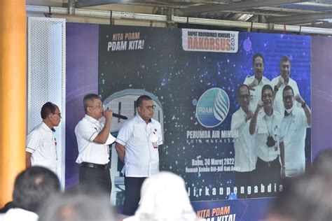 Pdam Makassar Gelar Rakor Beni Iskandar Persiapan Menyambut Bulan