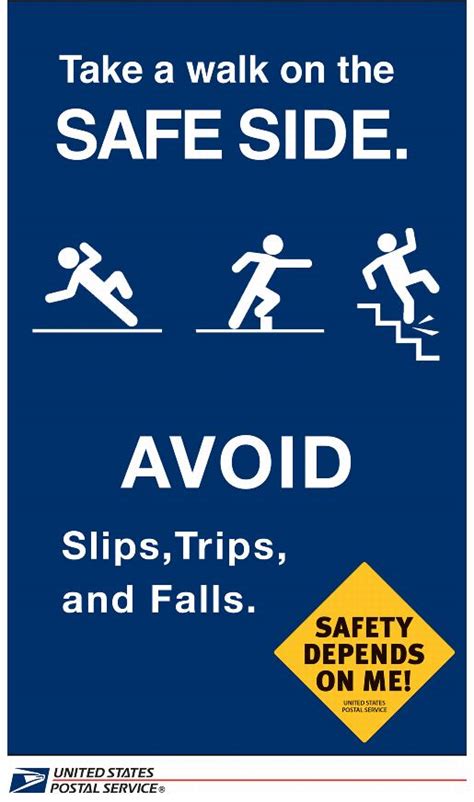 Slip Trip And Falls Safety Poster Art Castingpropl