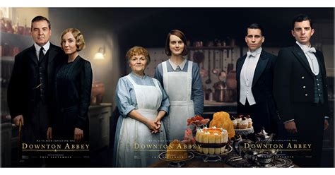 The continuing story of the crawley family, wealthy owners of a large estate in the english countryside in the early 20th century michael engler hugh bonneville, maggie smith. The New Downton Abbey Movie Posters Stitch Together