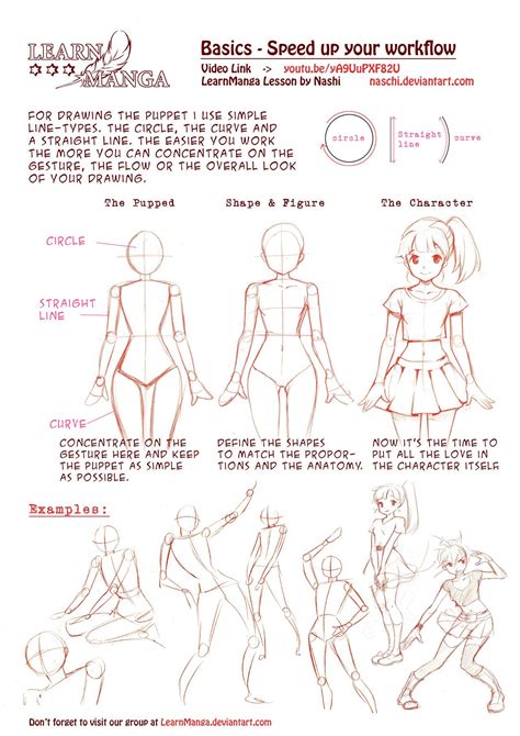 Speed Up Your Workflow Video Drawing Anime Bodies Manga Drawing