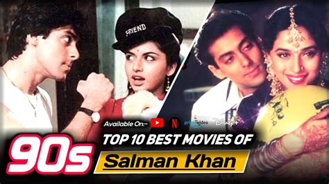 Best Old Movies Of Salman Khan In Hindi 90s Best Movies Of Old Salman