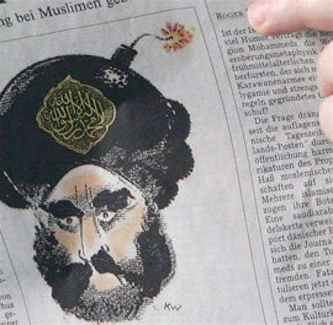 Dänemark Zeitungen Drucken Mohammed Karikaturen Welt