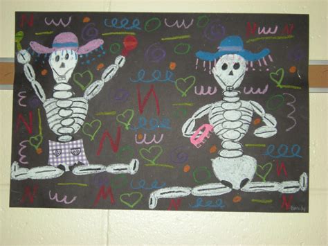 Sugar skulls were given to participants at the dia de los muertos observance. WHAT'S HAPPENING IN THE ART ROOM??: Dancing Skeletons-3rd ...