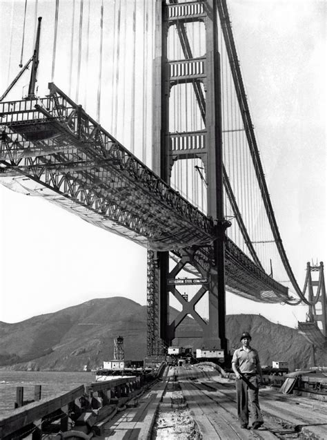 Amazing Photographs Of The Construction Of The Golden Gate Bridge From