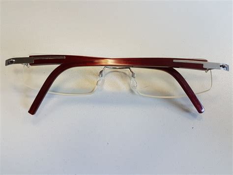 Lindberg Spirit Titanium T98 Eyeglasses Rimless Glasses Hand Denmark Made 2120 Ebay