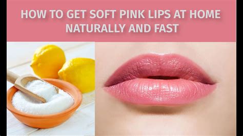 How To Get Soft Pink Lips At Home Naturally And Fast Easy And 100