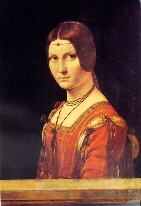 Not exactly known mistress of the french king francis i. La belle ferronniere di Leonardo
