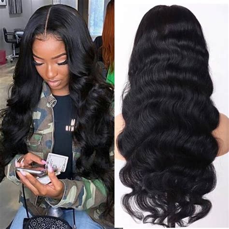 Body Wave Hair 16 40 Inch Long Lace Front Wig Yolissa Hair