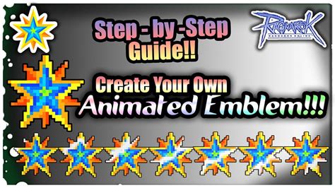 Ragnarok Online Create Your Own Animated Guild Emblem Easy Step By