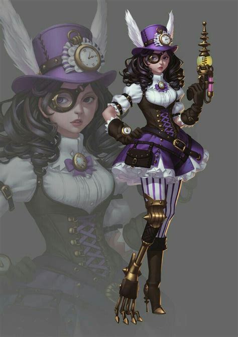 Pin By P Fle On Ilustrações Steampunk Characters Steampunk Artwork