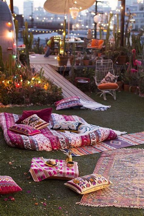 20 Eclectic Bohemian Gardens For Outdoor Decorating Ideas Outdoor