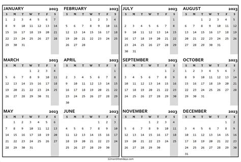Free Printable Calendars For 2023 Jan To Dec 2023 Calendar Editable