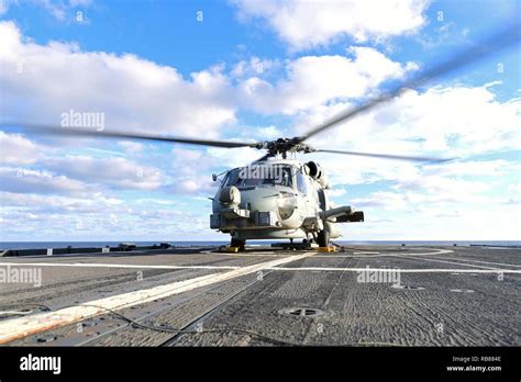 Atlantic Ocean Dec 7 2016 An Mh 60r Sea Hawk Helicopter Assigned