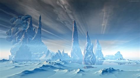 Winter Sci Fi Wallpapers Wallpaper Cave