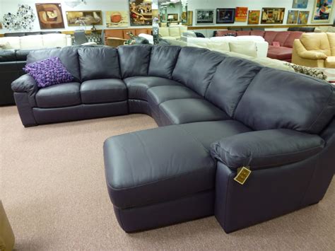 Dimensions 96″w x 66″l (as shown) custom configuration sectionals dimensions sofa 98″w x 41″d x 32″h custom configuration sectionals features dominio is a generously sized … This Natuzzi Leather sectional b594 Plum Eggplant Leather ...