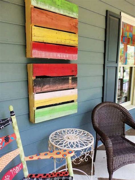 20 Recycled Pallet Wall Art Ideas For Enhancing Your Interior Pallet
