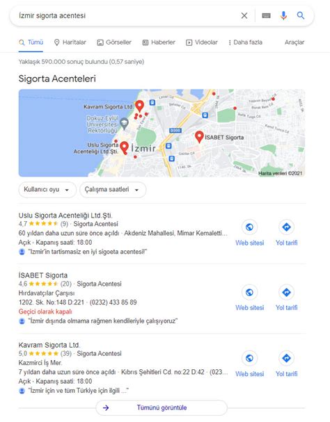 Google Harita SEO ile Google Haritalarda İlk Sırada Çıkmak