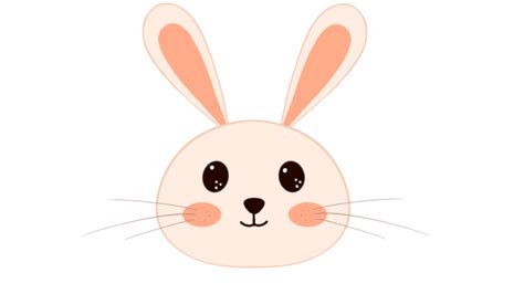 Cartoon Cute Rabbit Head Png Images Psd Free Download Pikbest