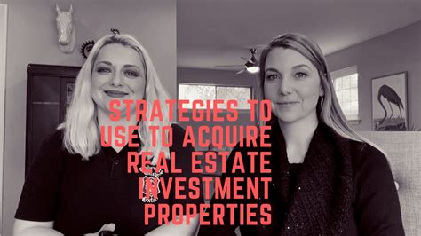 Strategies To Use To Be Successful In Acquiring Real Estate Investment