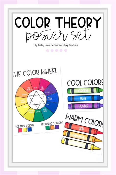 Color Theory Posters Color Theory Teaching Colors Art Classroom