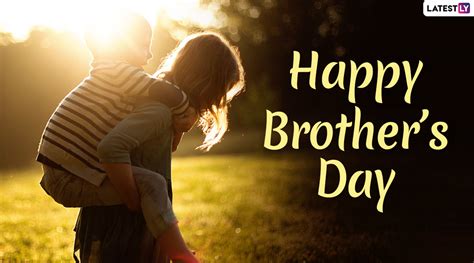 Surprise him with lovely national brothers day greetings messages in hindi and english. Happy Brother's Day 2020 Greetings & HD Images: WhatsApp ...