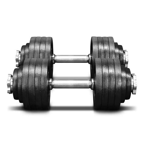 Yes4all 105 Lb Adjustable Dumbbell Weight Set Cast Iron Dumbbell A