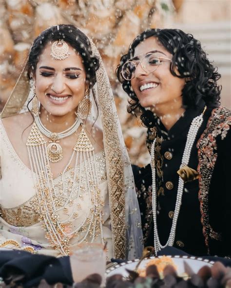 Lesbian Wedding Of Pakistani Indian Couple Goes Viral Lesbian Wedding Lgbtq Wedding Lesbian
